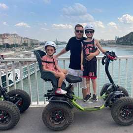 Budapeszt: Buda Highlights Wycieczka z przewodnikiem na elektrycznym EZRaiderze