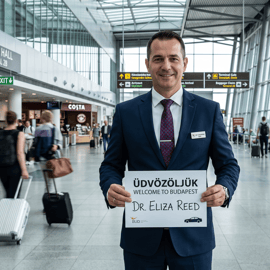 Prywatny transfer: z lotniska BUD do Budapesztu