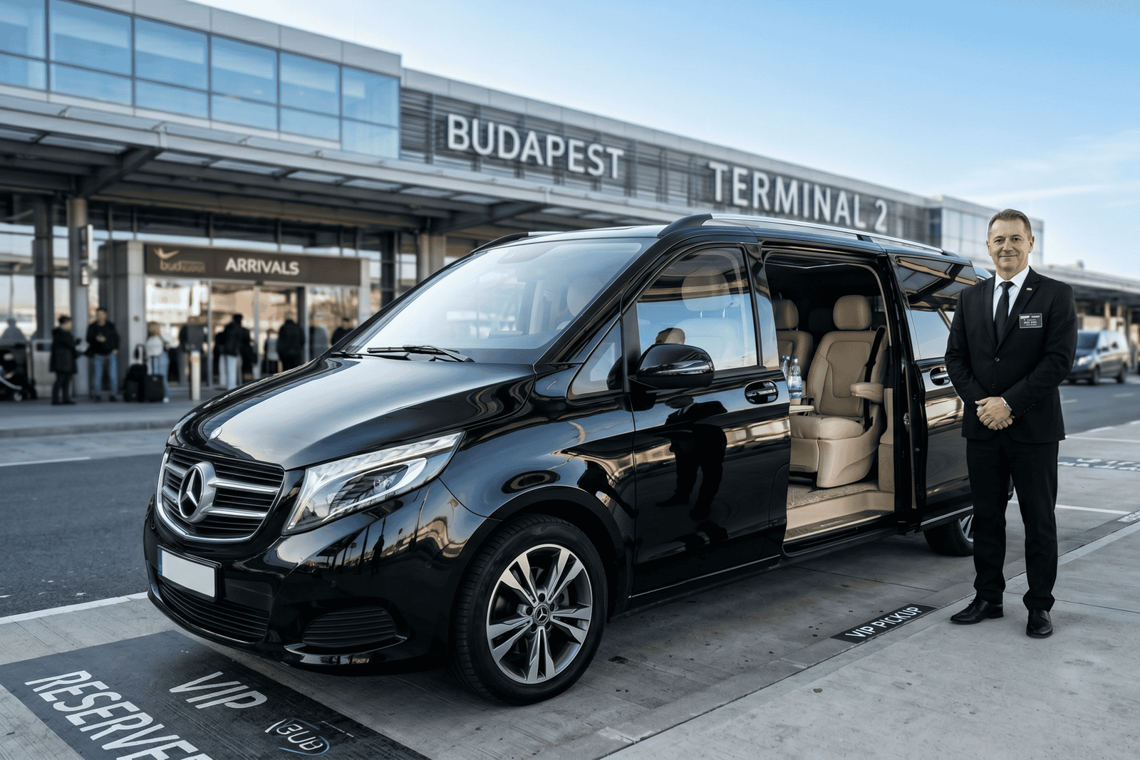 Prywatny transfer: z lotniska BUD do Budapesztu