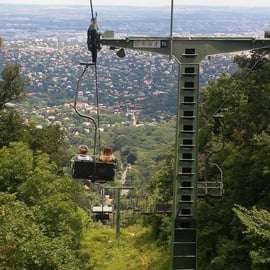 Budapeszt: Bilet i wycieczka wyciągiem krzesełkowym Elisabeth Lookout Tower