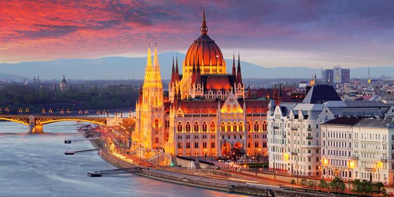 Tajne punkty widokowe w Budapeszcie z panoramą miasta