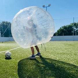 Budapeszt: Gra w bubble football z piwem