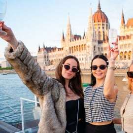 Budapeszt: Rejs widokowy o zachodzie słońca z piwem bez ograniczeń
