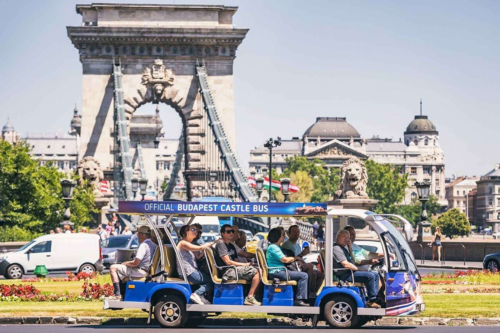 Budapeszt: Oficjalny elektryczny autobus hop-on hop-off do zamku w Budzie
