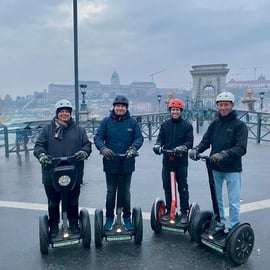Budapeszt: Wycieczka segwayem po wielkim mieście (Buda + Margaret + Pest) 3 godz