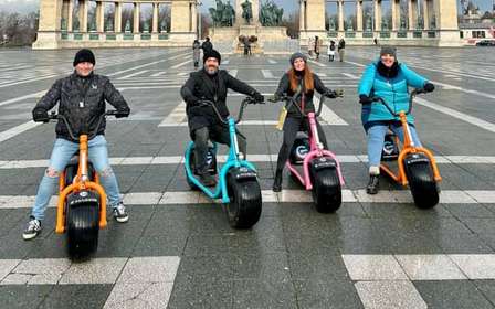 Budapeszt: oficjalna wypożyczalnia hulajnóg elektrycznych Luna