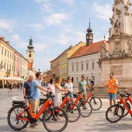 Budapeszt: historyczna wycieczka rowerowa z lokalnym przewodnikiem, trwająca 2,5 godziny