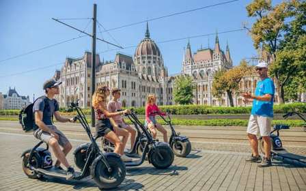 Budapeszt: MonsteRoller E-Scooter Tour