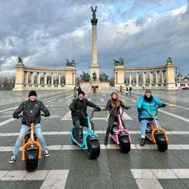 Budapeszt: oficjalna wypożyczalnia hulajnóg elektrycznych Luna