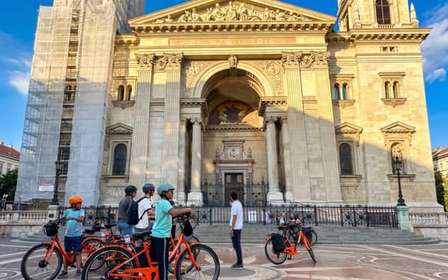 Budapeszt: Najważniejsze zabytki na rowerze (1,5 godziny)