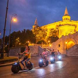 Budapeszt: oficjalna wypożyczalnia hulajnóg elektrycznych Luna