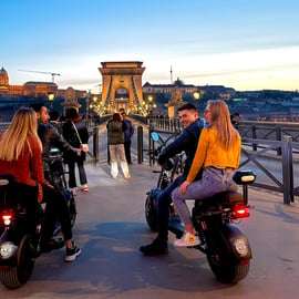 Budapeszt: Monster Bike Roller - zwiedzanie miasta z przewodnikiem
