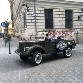Budapeszt: Prywatna wycieczka po mieście rosyjskim jeepem