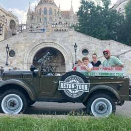 Budapeszt: Prywatna wycieczka po mieście rosyjskim jeepem