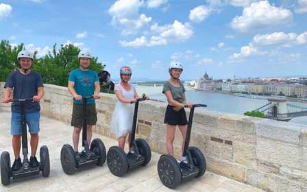 Budapeszt: 1,5-godzinne zwiedzanie miasta na segwayach