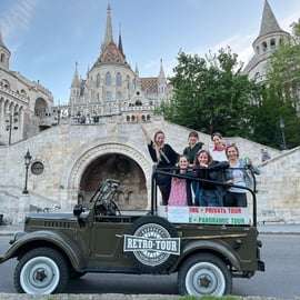 Budapeszt: Prywatna wycieczka po mieście rosyjskim jeepem