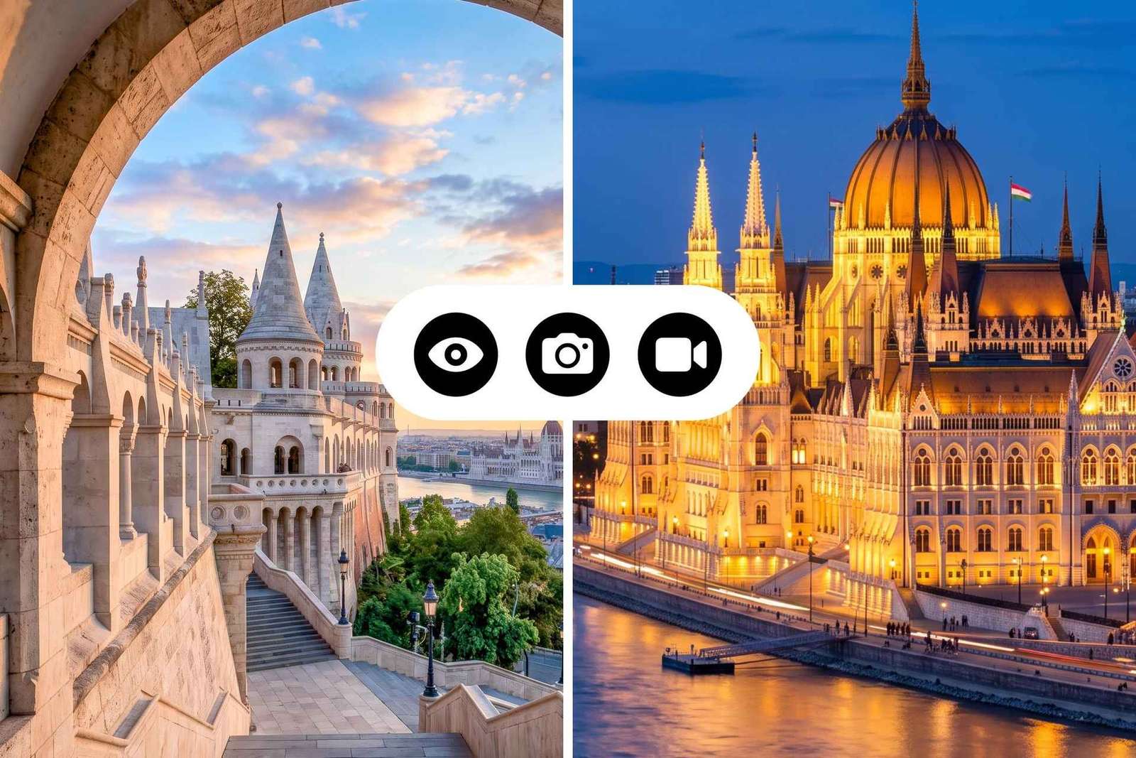Budapeszt: prywatna sesja zdjęciowa w Bastionie Rybaków