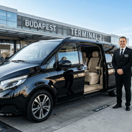 Prywatny transfer: z lotniska BUD do Budapesztu