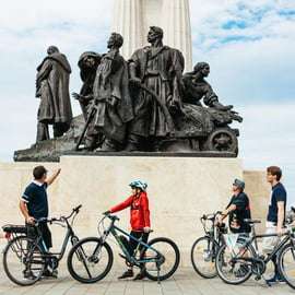 Budapeszt: Wycieczka z przewodnikiem na rowerze elektrycznym i Wzgórze Zamkowe
