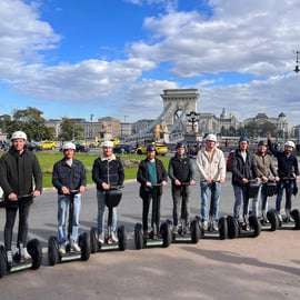 Budapeszt: Wycieczka segwayem po wielkim mieście (Buda + Margaret + Pest) 3 godz