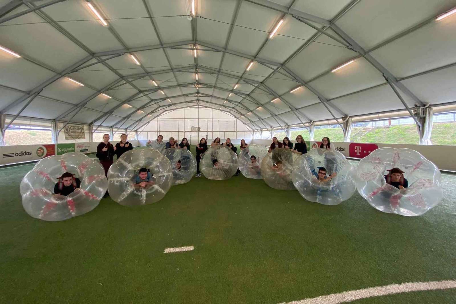 Budapeszt: Gra w bubble football z piwem
