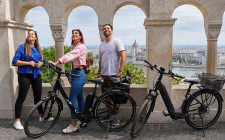 Budapeszt: Wycieczka krajoznawcza z przewodnikiem na rowerze elektrycznym