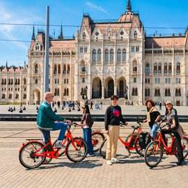 Budapeszt: Najważniejsze zabytki na rowerze (1,5 godziny)