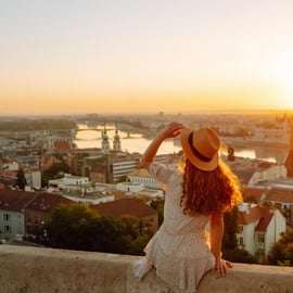 Budapeszt: sesja zdjęciowa na Wzgórzu Zamkowym z prywatnym fotografem
