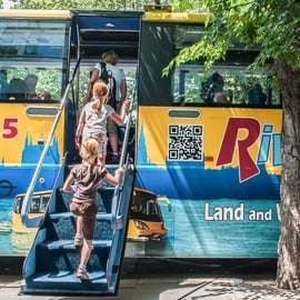 Budapeszt: Wycieczka pływającym tramwajem lądowym i wodnym