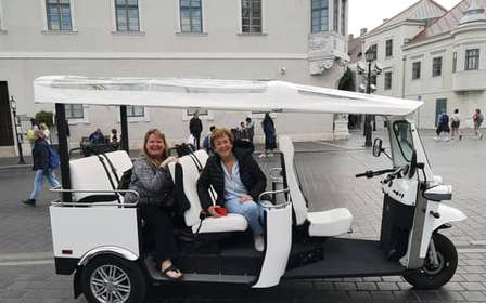Budapeszt: Wycieczka krajoznawcza elektrycznym tuktukiem