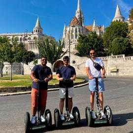 Budapeszt: Wycieczka segwayem po wielkim mieście (Buda + Margaret + Pest) 3 godz