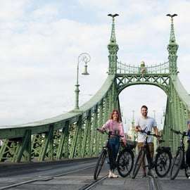 Budapeszt: Wycieczka krajoznawcza z przewodnikiem na rowerze elektrycznym
